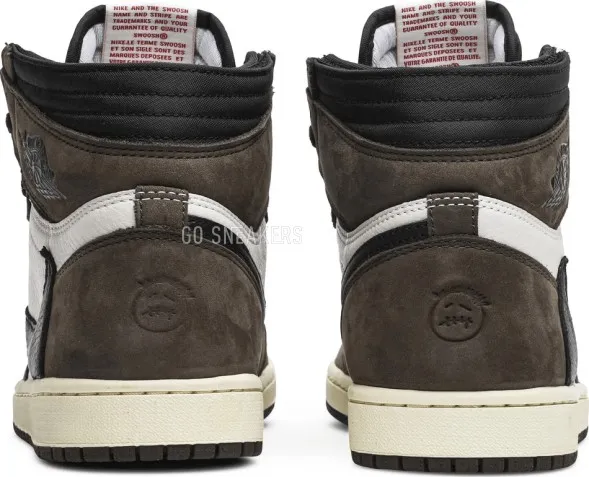 Унисекс кроссовки Nike Travis Scott x Air Jordan 1 Retro High OG &amp;#039;Mocha&amp;#039;