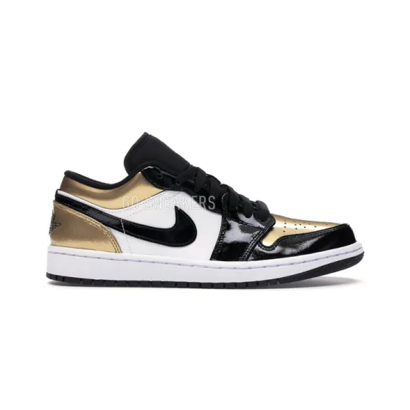 Унисекс кроссовки Nike Air Jordan 1 Low Gold Toe