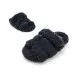 Женские сандалии Hermes Flip-flops Wool Black