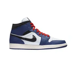 Nike Air Jordan 1 Mid Deep Royal Blue Black
