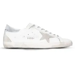 Golden Goose Super-Star White Silver