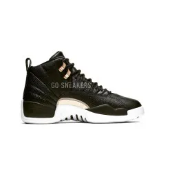 Nike Air Jordan 12 Retro Black Metallic Gold White