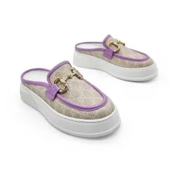 Gucci Sabo Beige/Purple