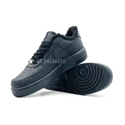 Nike Air Force 1 Full Black Winter