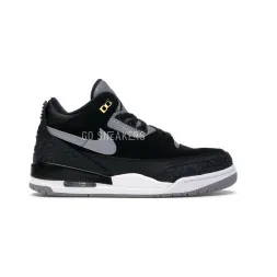 Nike Air Jordan 3 Retro Tinker Black Cement Gold