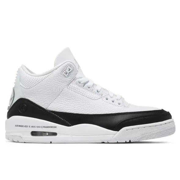 Мужские кроссовки Fragment Design X Air Jordan 3 Retro SP White