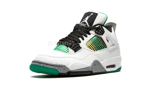 Унисекс кроссовки Nike Air Jordan 4 Retro Lucid Green Rasta