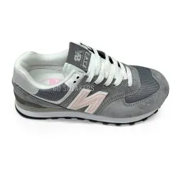 New Balance 574 Suede Grey/Pink