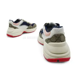 Gucci Rhyton White/Navy/Brown