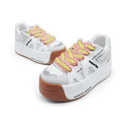 Naked Wolfe Slide White/Brown