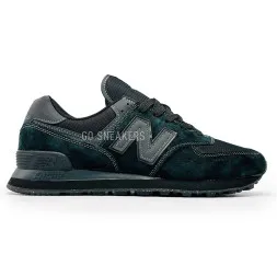New Balance 574 Suede Dark Emerald