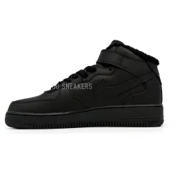 Nike Air Force 1 Mid Black Winter