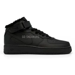 Nike Air Force 1 Mid Black Winter