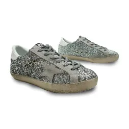 Golden Goose Superstar Glitter Grey