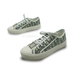 Dior Walk&#039;n&#039;Dior Low Top Grey Canvas