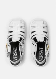 Босоножки Versace La Medusa White