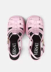 Босоножки Versace La Medusa Pink