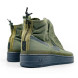 Мужские зимние кроссовки Nike Air Force Shell Green Man Winter