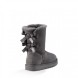 Женские угги с бантиками Bailey Bow II Grey