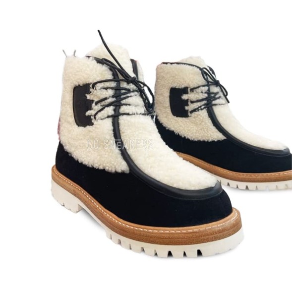 Женские зимние ботинки Celine Winter Woman Black White
