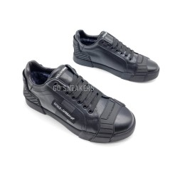 Dolce &amp;amp; Gabbana Man Winter Leather Black