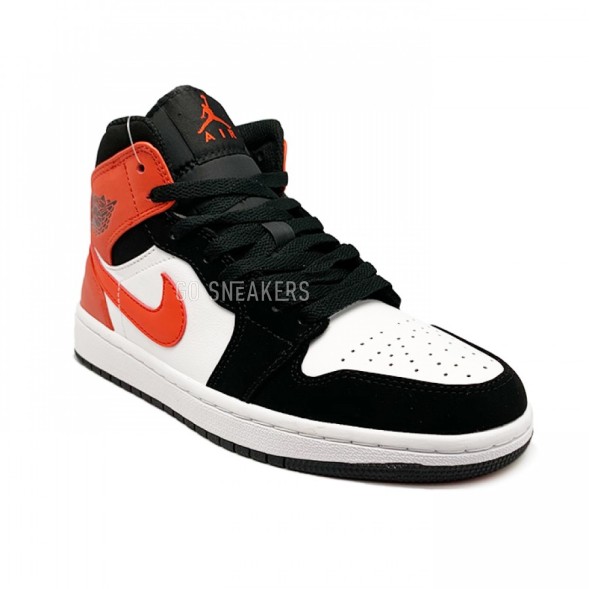 Женские кроссовки Nike Air Jordan 1 Mid GS Shattered Backboard