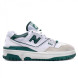 Женские кроссовки New Balance 550 White/Green