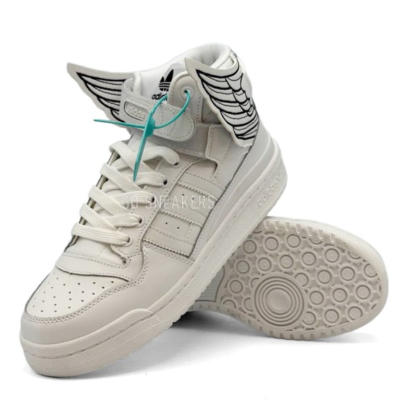 Мужские кроссовки Adidas Forum Hi Wings 4.0 Jeremy Scott White