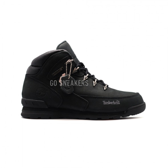 Женские ботинки с мехом Timberland Euro Sprint black