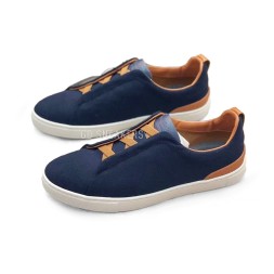 Ermenegildo Zegna Man Textile Navy