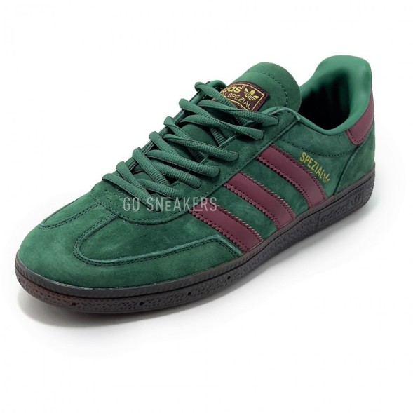 Мужские кеды End. х Adidas Handball Spezial Collegiate Green Burgundy