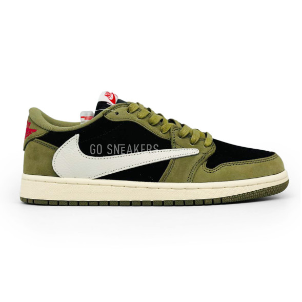 Мужские кроссовки Nike Air Jordan Low Travis Scott Olive Man