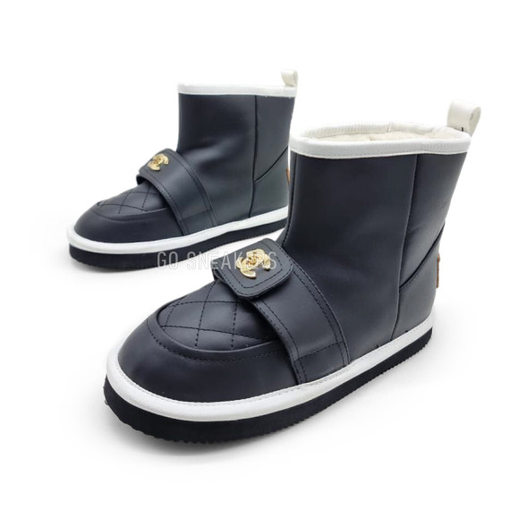 Женские зимние сапожки Chanel Winter Boots Black