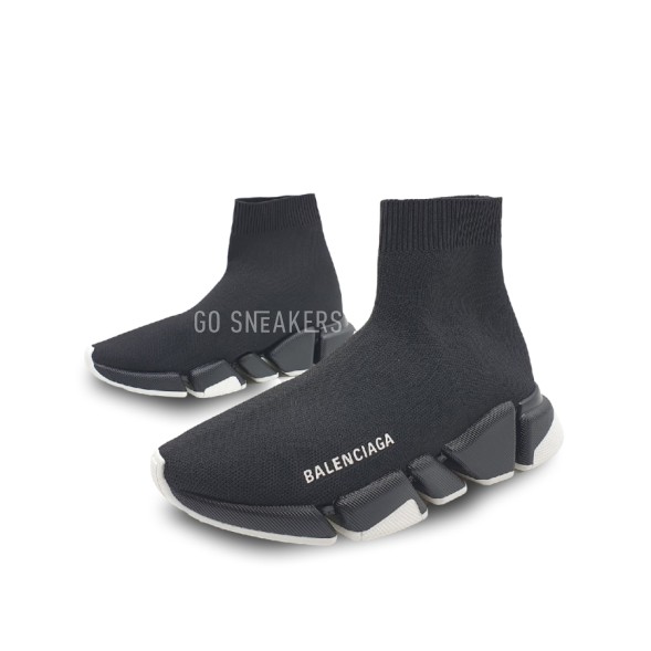 Женские кроссовки Balenciaga Speed Trainer High Top Black