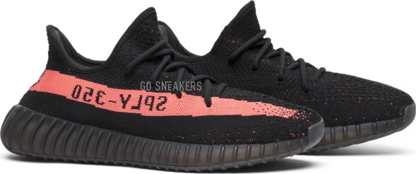 Унисекс кроссовки Adidas Yeezy Boost 350 V2 &amp;#039;Red&amp;#039;