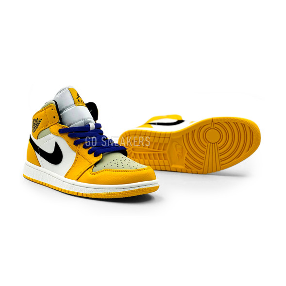 Унисекс кроссовки Nike Air Jordan 1 Mid “Lakers”