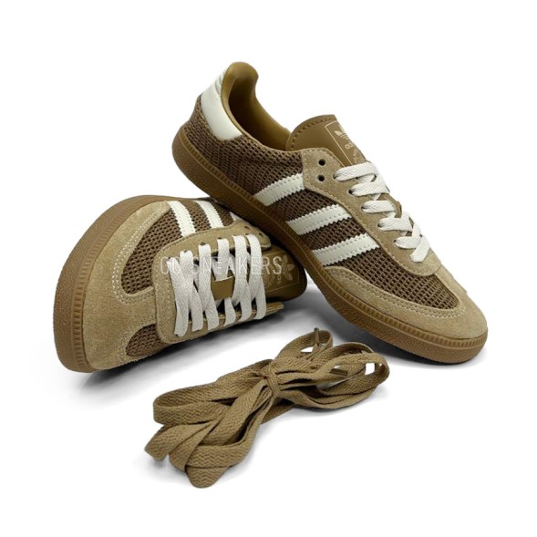 Женские кеды Adidas Samba OG Cardboard Woman Brown