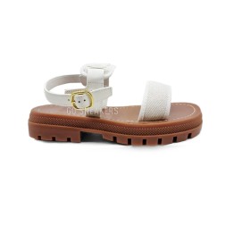Céline Sandals Leather White