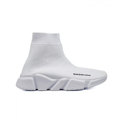 Balensiaga Supreme Speed Trainer Total White