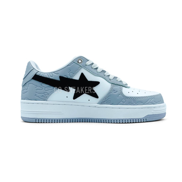 Унисекс кроссовки Nike Air Force 1 Bape Sta Grey