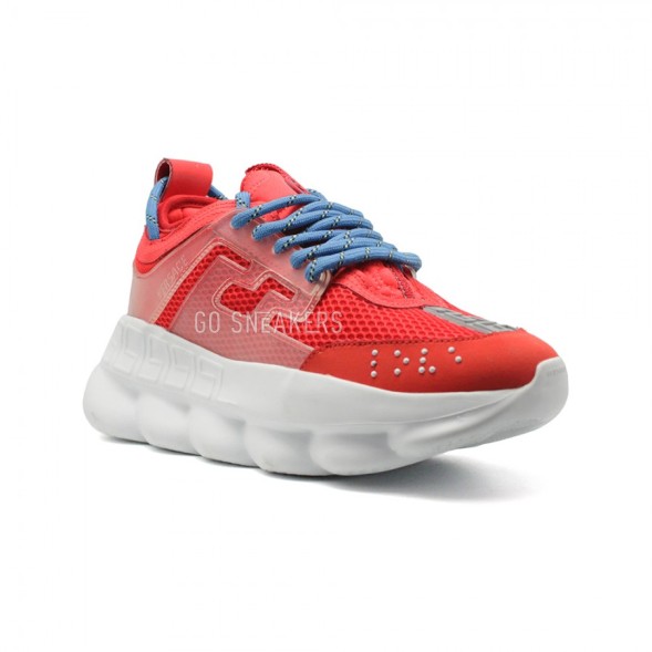 Мужские кроссовки Versace Chain Reaction Red