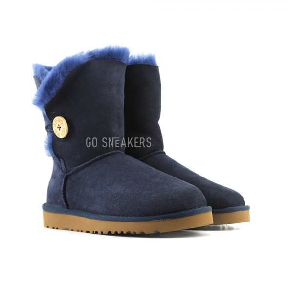 Женские непромокаемые угги с пуговицей Bailey Button Navy II