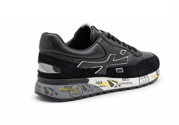Premiata 483 Leather/Suede Grey/Black