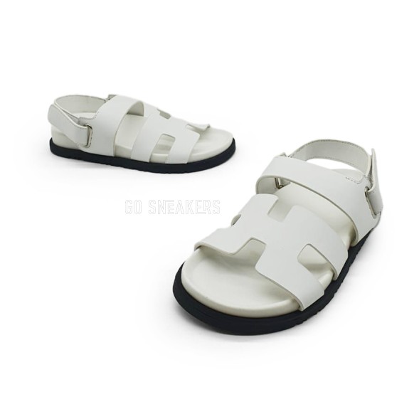 Женские босоножки Hermes Sandals White