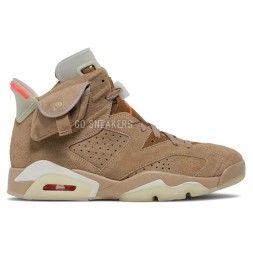 Travis Scott X Air Jordan 6 Retro British Khaki
