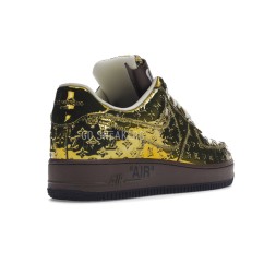 Nike Air Force 1 Low х Louis Vuitton Metallic Gold