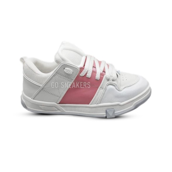 Унисекс кроссовки Valentino Runner White/Coral