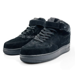 Nike Air Force Winter Man Suede Black