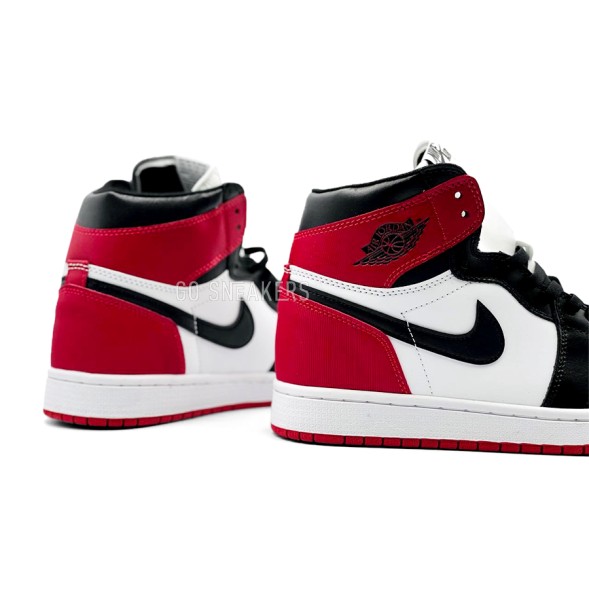 Унисекс зимние кроссовки Nike Air Jordan 1 Retro High “Satin Black Toe”