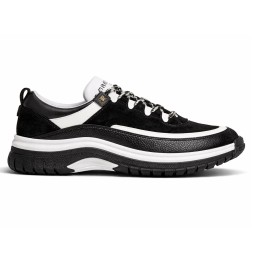 Chanel Calfskin Suede Black